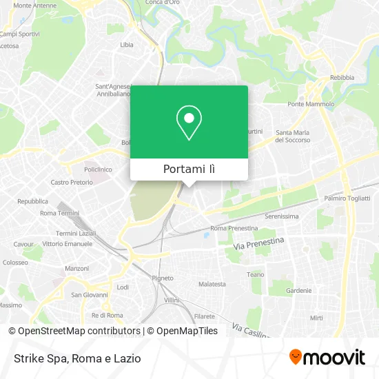 Mappa Strike Spa