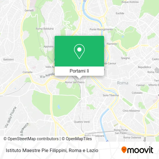 Mappa Istituto Maestre Pie Filippini