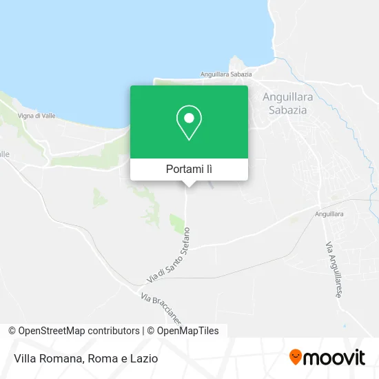 Mappa Villa Romana