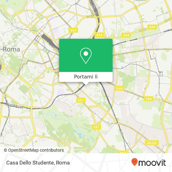 Mappa Casa Dello Studente