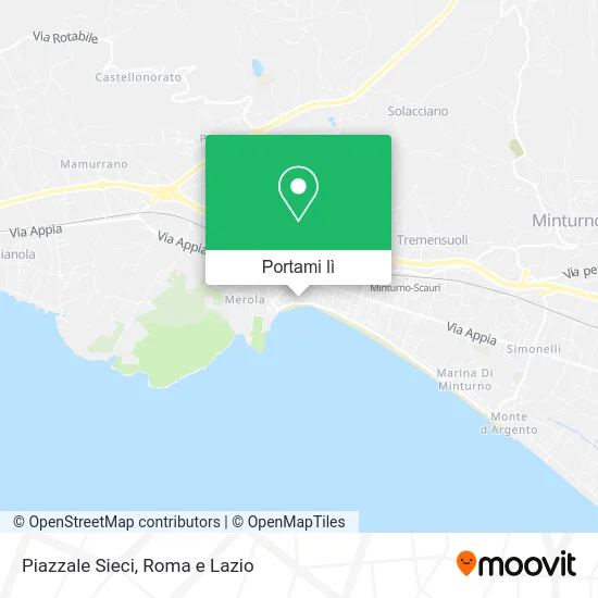 Mappa Piazzale Sieci