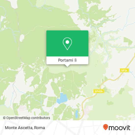 Mappa Monte Ascetta