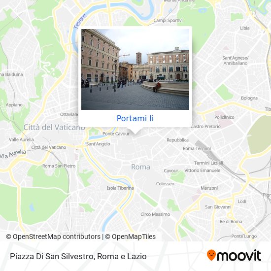 Mappa Piazza Di San Silvestro