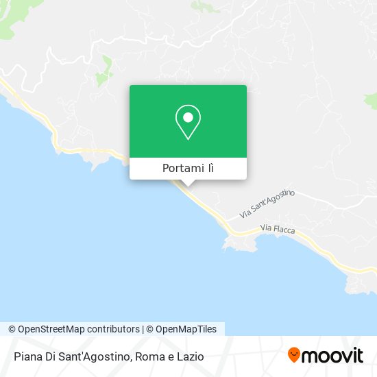 Mappa Piana Di Sant'Agostino