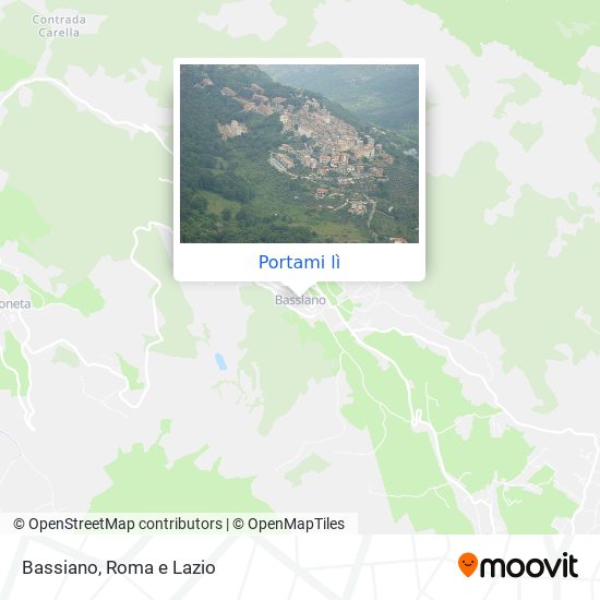 Mappa Bassiano