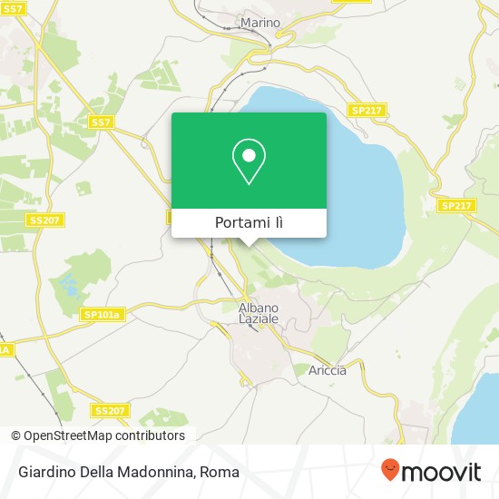 Mappa Giardino Della Madonnina