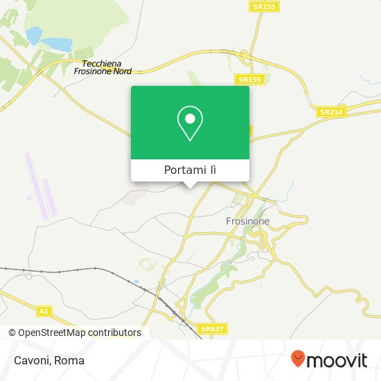 Mappa Cavoni