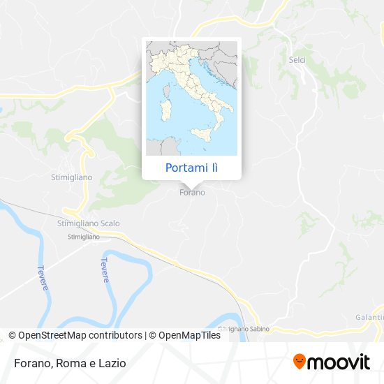 Mappa Forano