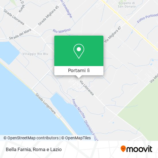 Mappa Bella Farnia