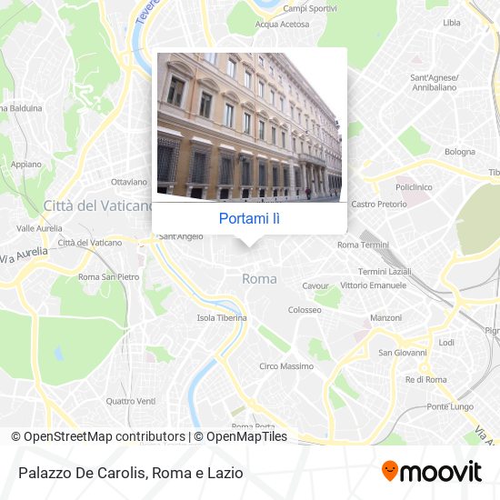 Mappa Palazzo De Carolis