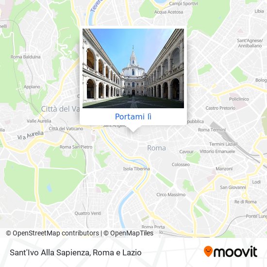 Mappa Sant'Ivo Alla Sapienza