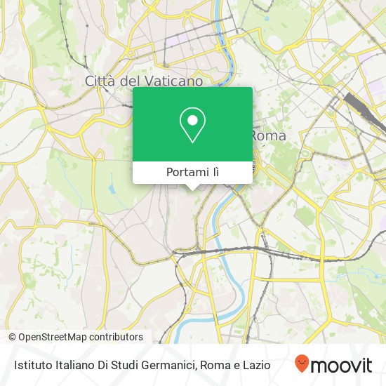 Mappa Istituto Italiano Di Studi Germanici