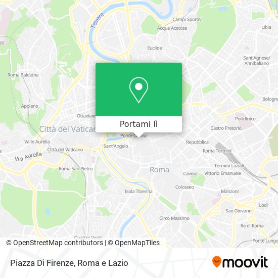 Mappa Piazza Di Firenze