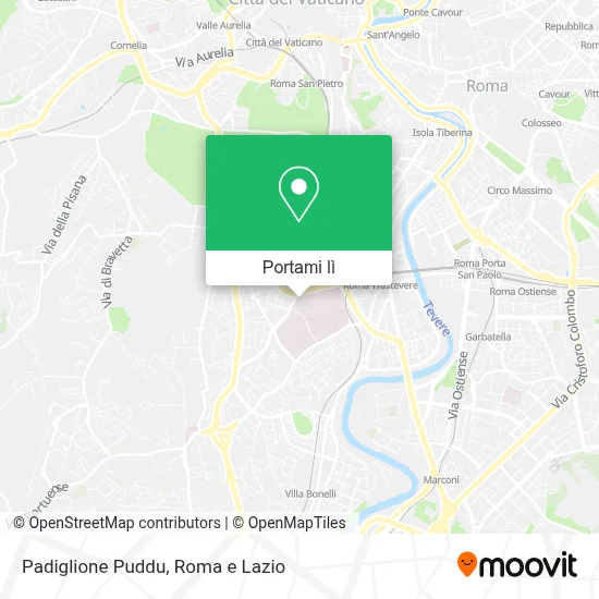 Mappa Padiglione Puddu