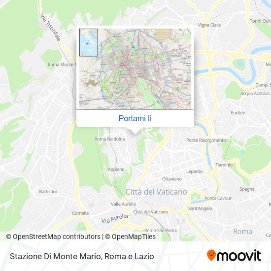 Mappa Stazione Di Monte Mario