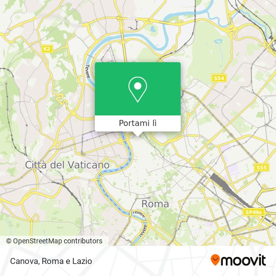 Mappa Canova