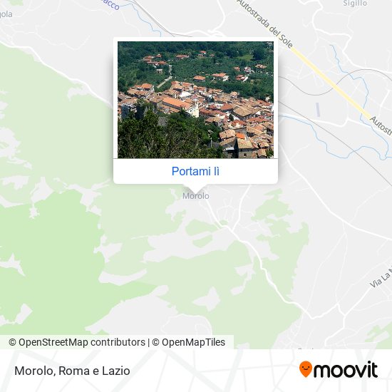 Mappa Morolo