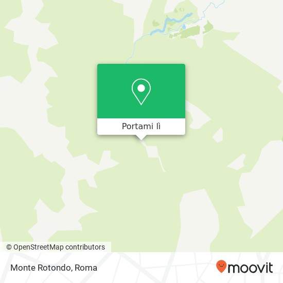 Mappa Monte Rotondo