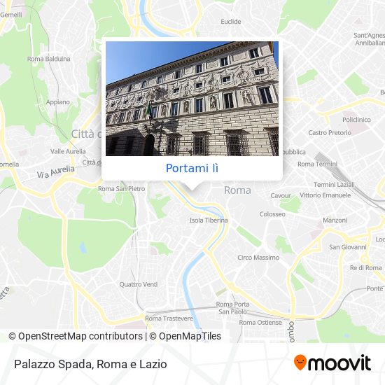 Mappa Palazzo Spada
