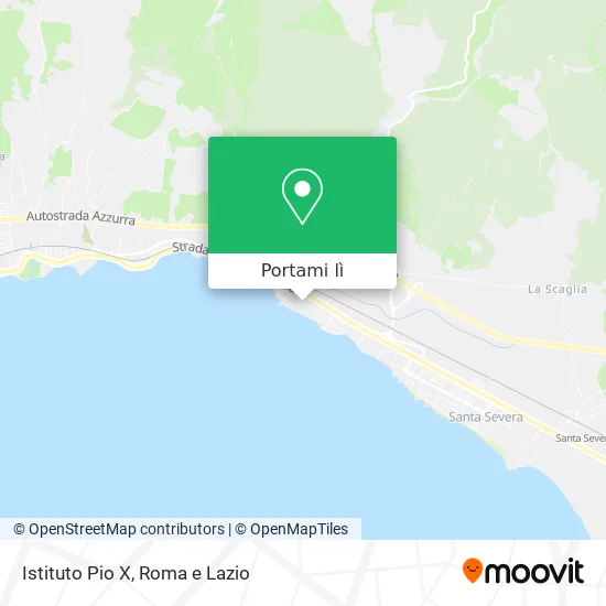 Mappa Istituto Pio X