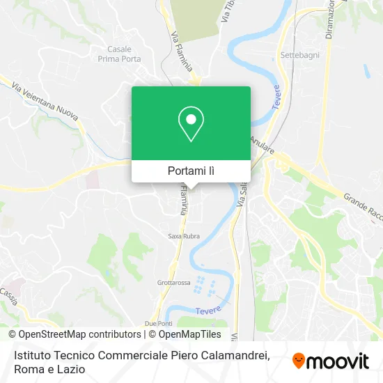 Mappa Istituto Tecnico Commerciale Piero Calamandrei