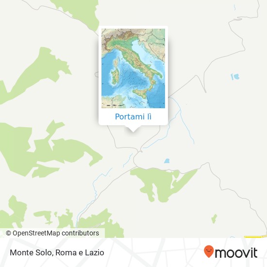 Mappa Monte Solo