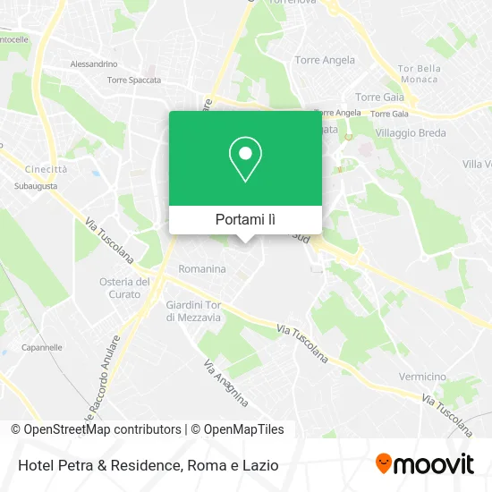 Mappa Hotel Petra & Residence