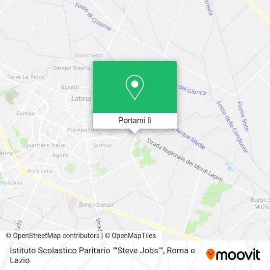 Mappa Istituto Scolastico Paritario ""Steve Jobs""