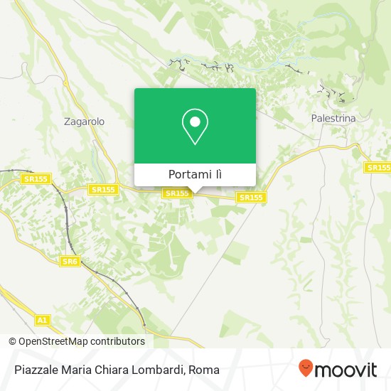 Mappa Piazzale Maria Chiara Lombardi