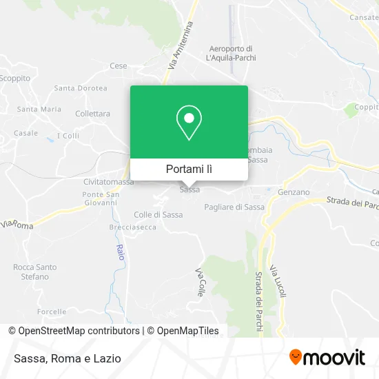 Mappa Sassa