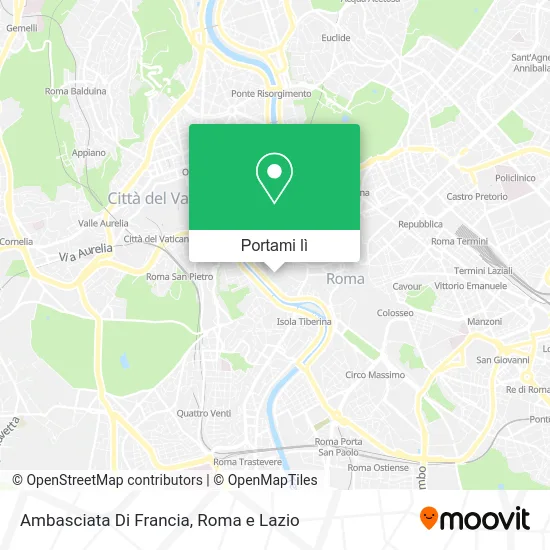 Mappa Ambasciata Di Francia