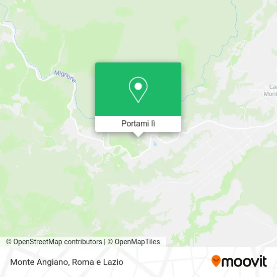 Mappa Monte Angiano
