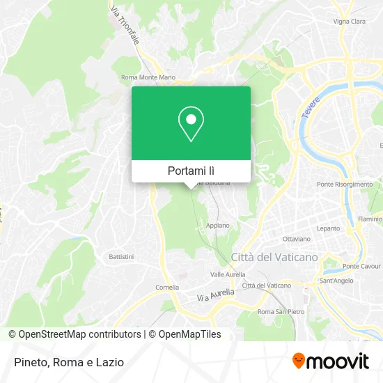 Mappa Pineto