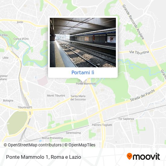 Mappa Ponte Mammolo 1