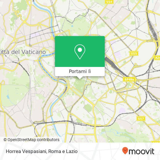 Mappa Horrea Vespasiani