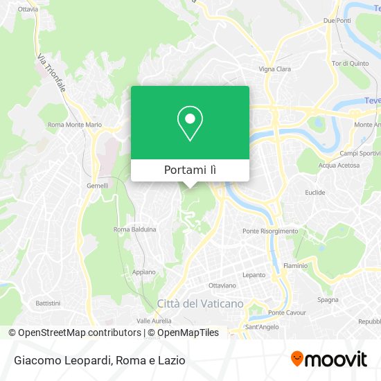 Mappa Giacomo Leopardi