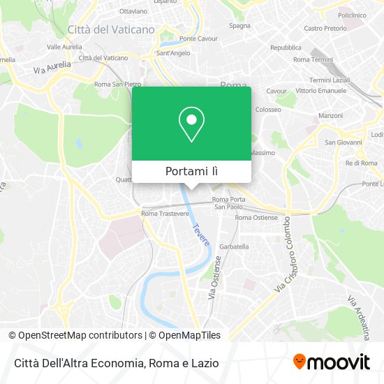 Mappa Città Dell'Altra Economia