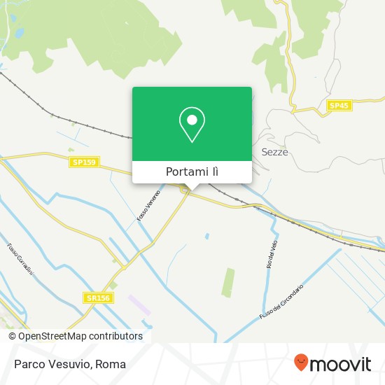 Mappa Parco Vesuvio