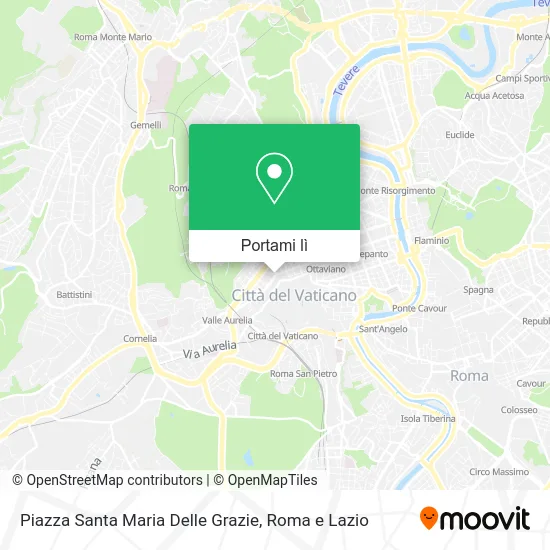 Mappa Piazza Santa Maria Delle Grazie