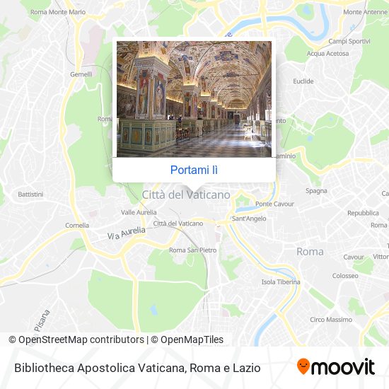 Mappa Bibliotheca Apostolica Vaticana