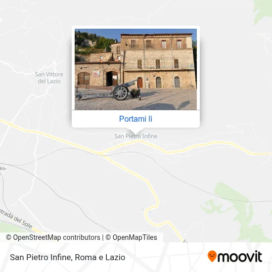 Mappa San Pietro Infine