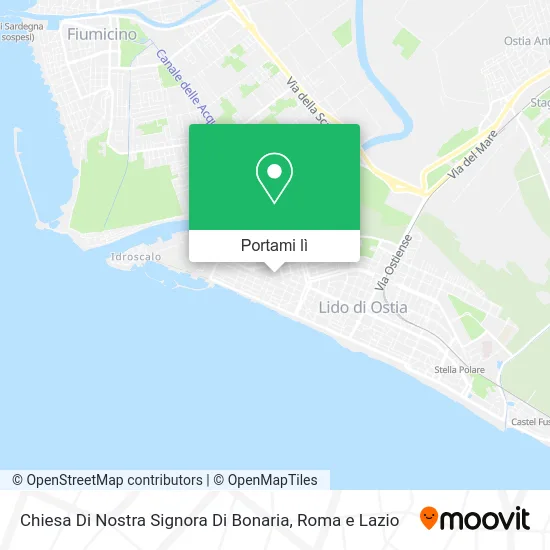 Mappa Chiesa Di Nostra Signora Di Bonaria