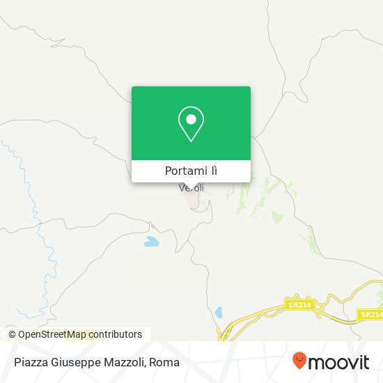 Mappa Piazza Giuseppe Mazzoli