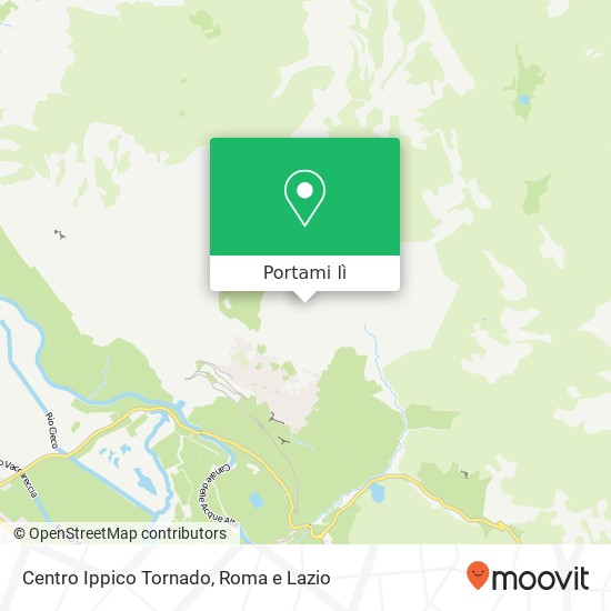 Mappa Centro Ippico Tornado