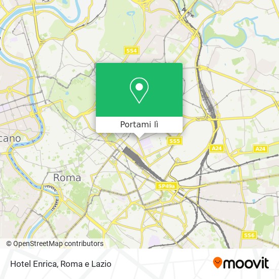 Mappa Hotel Enrica