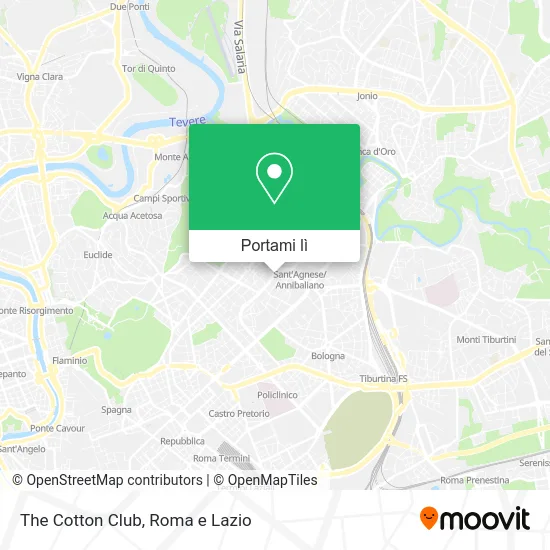 Mappa The Cotton Club