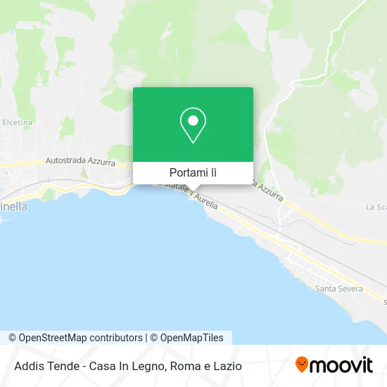 Mappa Addis Tende - Casa In Legno