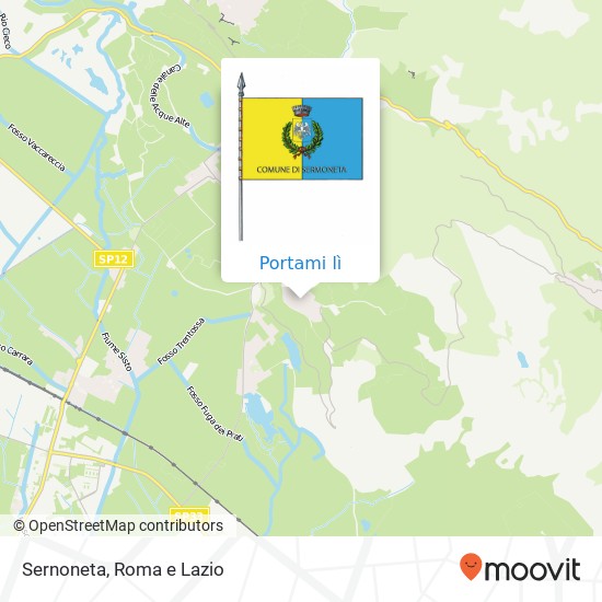 Mappa Sernoneta