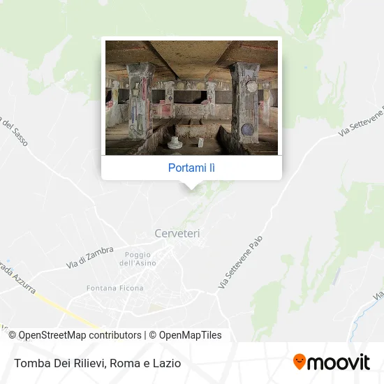 Mappa Tomba Dei Rilievi