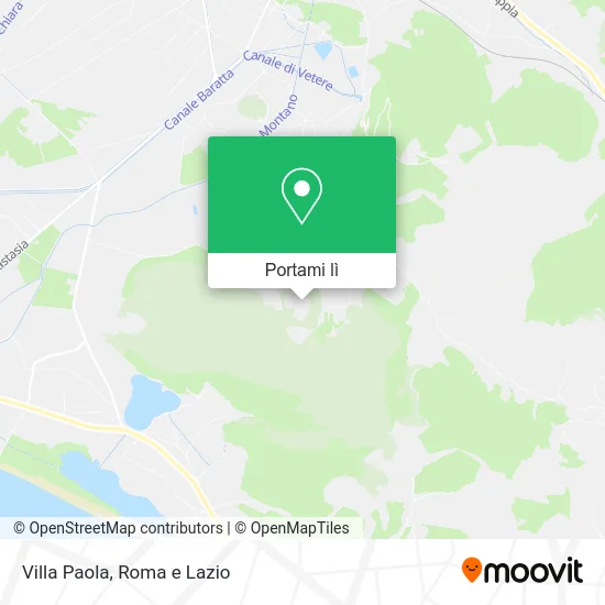 Mappa Villa Paola